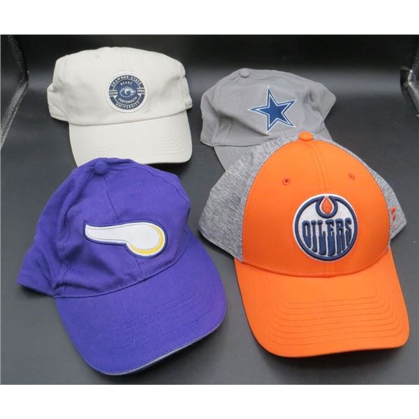 Lot Of 4 Various Hats