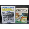Image 1 : 2 Vintage Baseball Books Hardcover Book & Encyclopedia