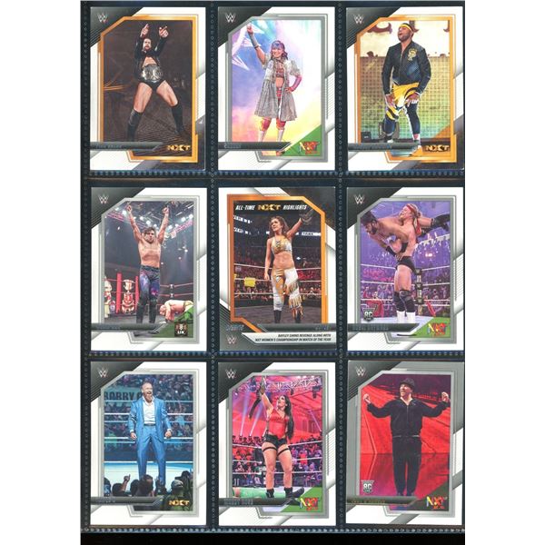 Lot of 9 Various Wrestling Collector Cards