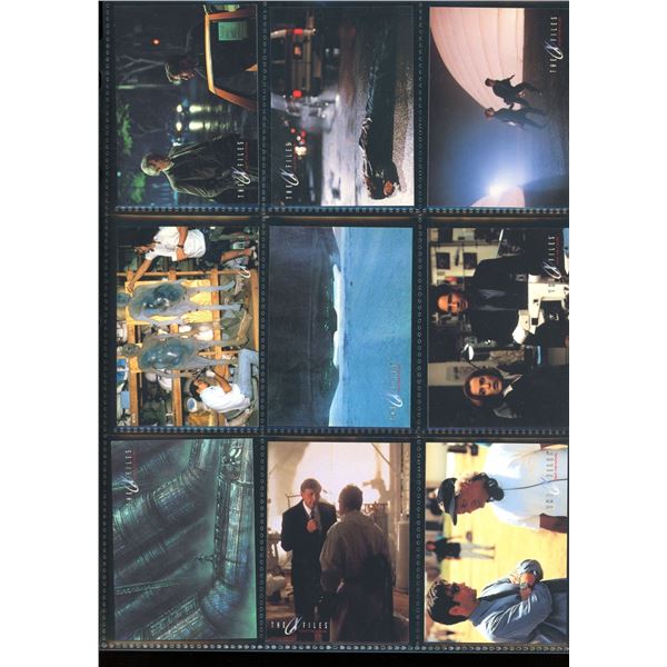Lot of 9 Various X-Files Collector Cards