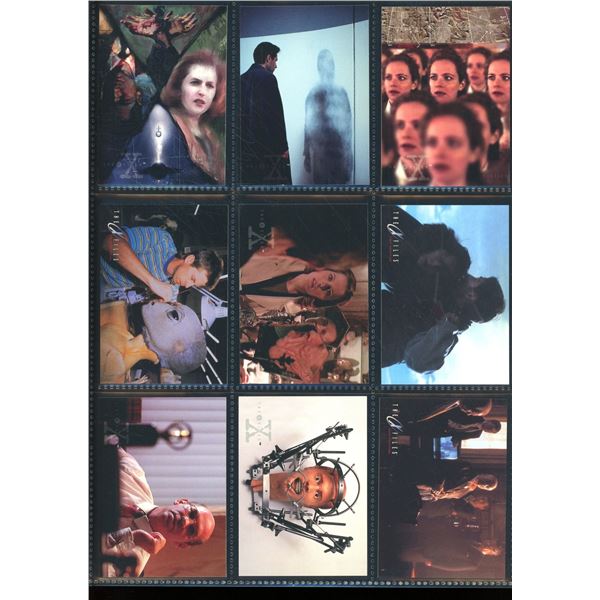 Lot of 9 Various X-Files Collector Cards