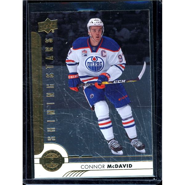 2017-18 Upper Deck Shining Stars Centers #SSC3 Connor McDavid