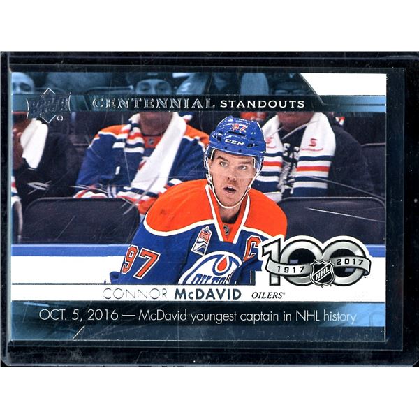 2017-18 Upper Deck Centennial Standouts #CS45 Connor McDavid