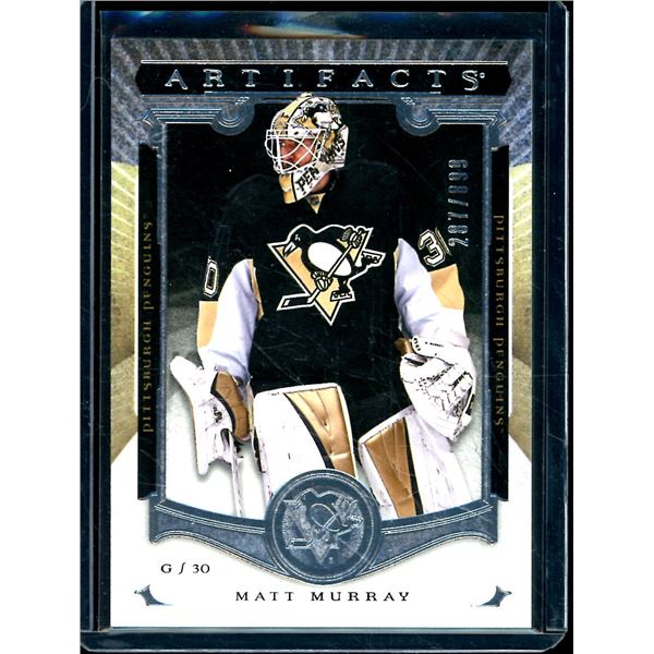 2015-16 Artifacts #219 Matt Murray RC 287/899