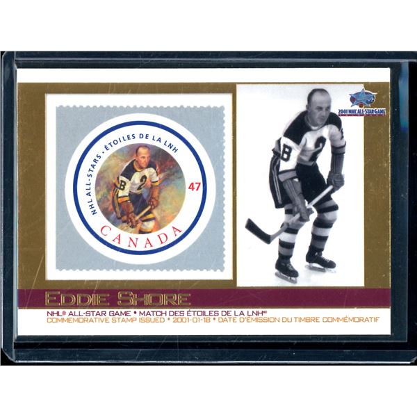 2003 Canada Post Stamp Card #9 Eddie Shore
