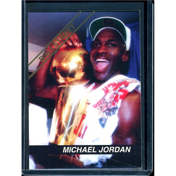 1992 Ballstreet Michael Jordan Basketball Collector Card