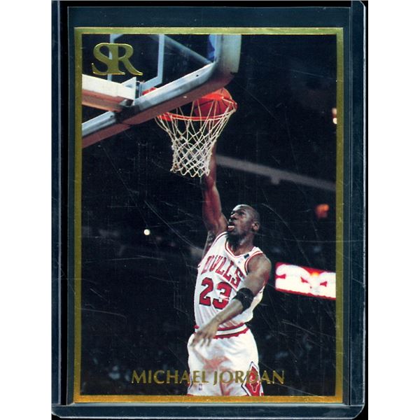 Sports Report MCS Publications Michael Jordan Collector Card
