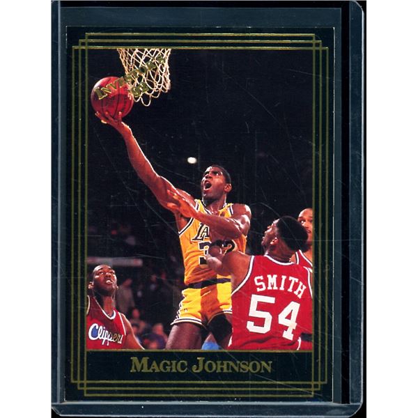 1992 Investor's Journal Magic Johnson Basketball Card