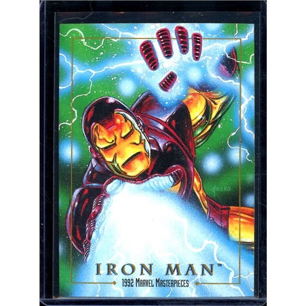 1992 SkyBox Marvel Masterpieces #38 Iron Man