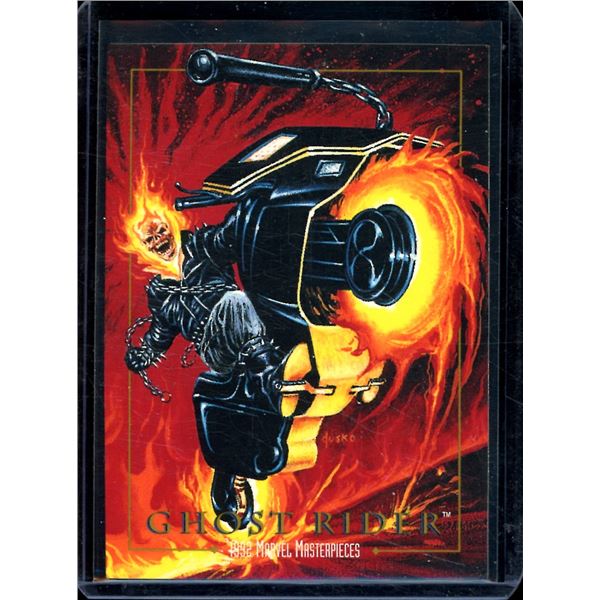 1992 SkyBox Marvel Masterpieces #37 Ghost Rider
