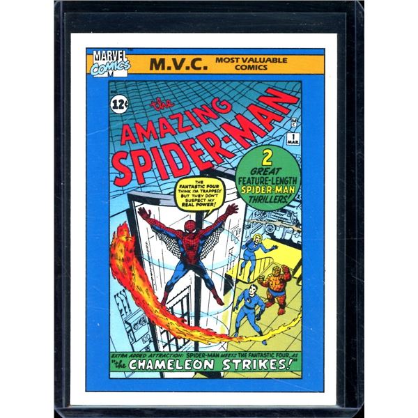 1990 Impel Marvel Universe I #131 Amazing Spider-Man #1