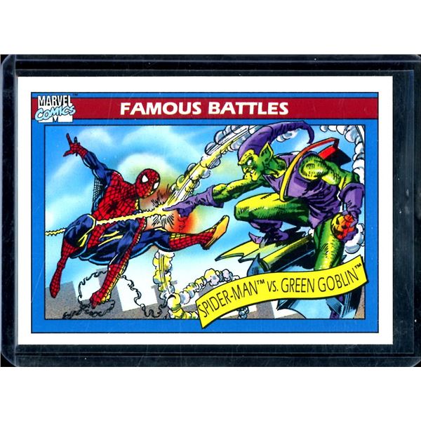 1990 Impel Marvel Universe I #112 Spider-Man vs. Hobgoblin