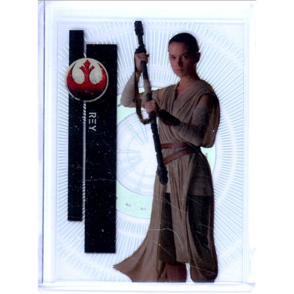 2015 Topps Star Wars High Tek Second Death Star Reactor Core #108 Rey BV $20