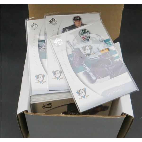 2005-06 SP Authentic Hockey Complete Set 100 Cards BV $40
