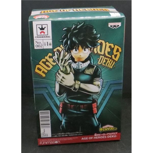 New My Hero Academia Age of Heroes Izuku Midoriya (Deku) Gamma Suit Figure