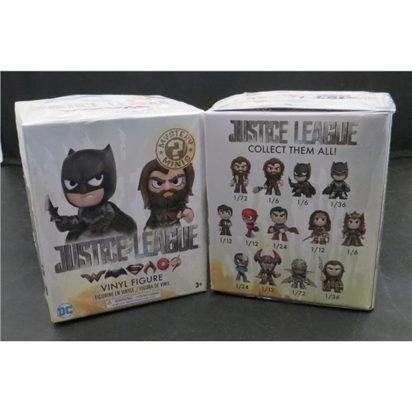 2 New Sealed Funko Mystery Minis Justice League
