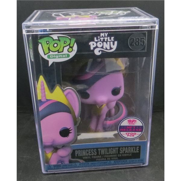 New Funko Pop NFT My Little Pony Princess Twilight Sparkle #285 /1700 With Hard Case BV $175