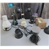 Image 4 : Lot of 9 Various Desk Lamps Various Styles & Colours