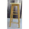 Image 1 : Solid Wood Stool 29” Tall