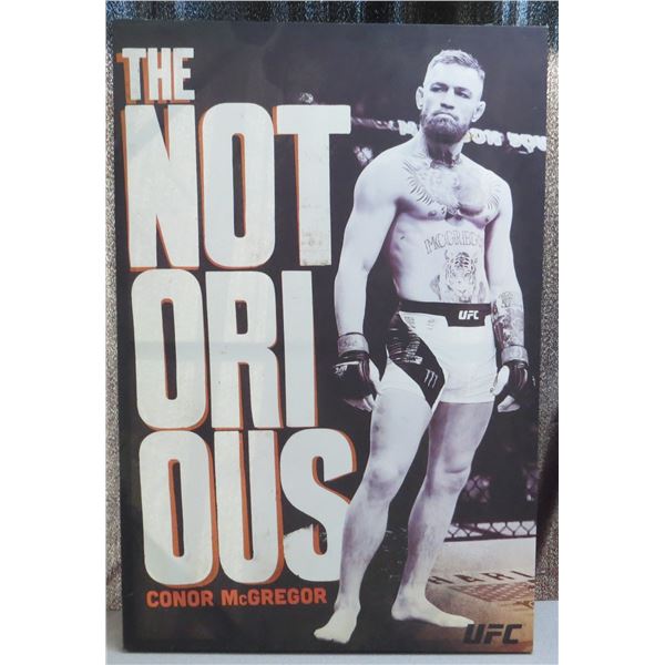 Connor McGregor 36” Tall x 24” wide Framed Canvas Print