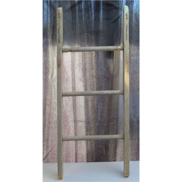 Rustic Wooden Blanket Holder 46” Tall