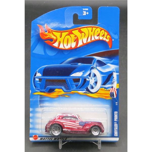 2000 Hot Wheels Chrysler Pronto Star Spangled Series 1:64 Die Cast Car