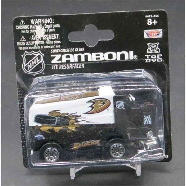 New Motor Max Anaheim Ducks Zamboni 1:50 Scale