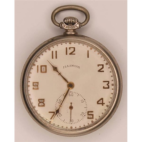 Illinois Watch Co. vintage pocket watch