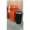 Image 1 : TWO WASTE RECEPTACLES