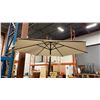 Image 2 : BEIGE OUTDOOR PATIO UMBRELLA WITH STAND