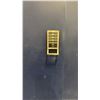 Image 3 : TWO FOUR SECTION DARK BLUE STORAGE LOCKERS WITH ELECTRONIC PASSCODE ENTRY