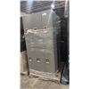 Image 1 : THREE SIX SECTION GREY STORAGE LOCKERS
