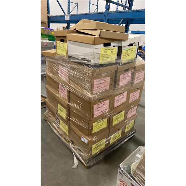 PALLET OF SET DEC PROPS/DECORATIONS - BOOKS, ENCYCLOPEDIAS, BOOKSHELVES & MORE *MUST TAKE ALL*