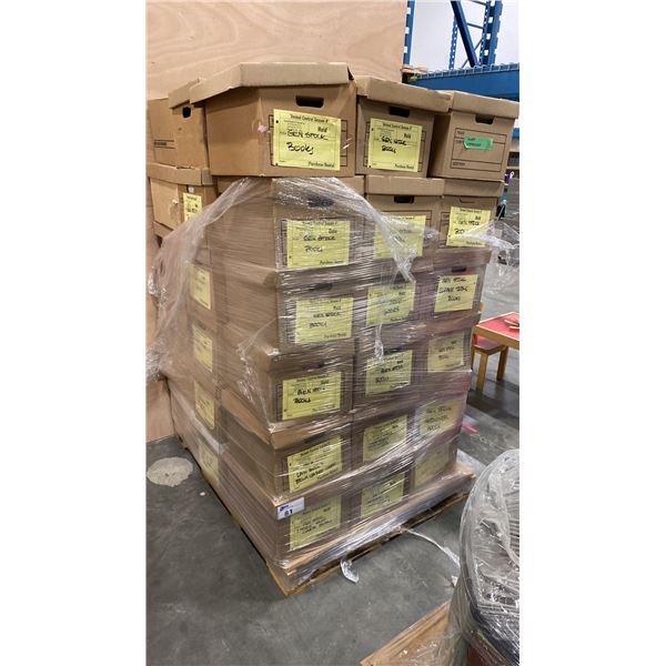 PALLET OF SET DEC PROPS/DECORATIONS - BOOKS, ENCYCLOPEDIAS, MAGAZINES & MORE *MUST TAKE ALL*