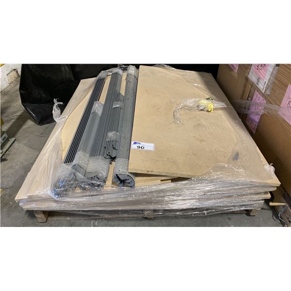 PALLET OF HEAVY DUTY SHELVING