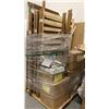 Image 2 : PALLET OF SET DEC PROPS/DECORATIONS - BEDS, BED LINENS, WALL LAMPS & MORE *MUST TAKE ALL*