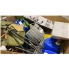 Image 3 : PALLET OF SET DEC PROPS/DECORATIONS - LIGHTS, LAUNDRY BASKET, HELIUM TANK, TOTES & MORE