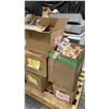 Image 3 : PALLET OF SET DEC PROPS/DECORATIONS - PUZZLES, BOOKS, BOARD GAMES, DISHWARE,