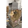 Image 1 : PALLET OF SET DEC PROPS/DECORATIONS - GREY WARDROBE, BOARD GAMES, BACKPACKS & MORE *MUST TAKE ALL*
