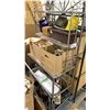 Image 2 : PALLET OF SET DEC PROPS/DECORATIONS - BAKERS RACK, ASSORTED PLANTER POTS, CLOTHING & MORE *MUST