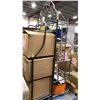 Image 3 : PALLET OF SET DEC PROPS/DECORATIONS - BAKERS RACK, ASSORTED PLANTER POTS, CLOTHING & MORE *MUST