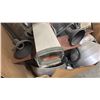 Image 5 : PALLET OF SET DEC PROPS/DECORATIONS - ASSORTED COMMERCIAL LIGHTING, FIREPLACE SCREEN & MORE *MUST