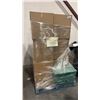 Image 1 : PALLET OF SET DEC PROPS/DECORATIONS - DECORATIVE BOXES, BEACH TOWELS, DECORATIVE DISHES PILLOWS,