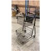 Image 2 : BROWN METAL GROCERY CART