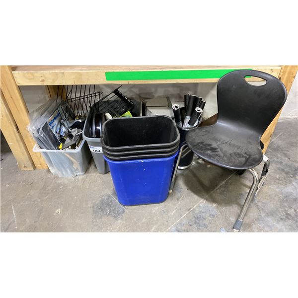DATA BINDERS, FILE FOLDERS, ROBOT VACUUM, WASTE RECEPTACLES, SELF ADHESIVE CUPBOARD LINERS, SMALL