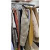 Image 6 : RACK OF SET DEC CLOTHING - PANTS, COATS, SWEATERS & MORE *RACK NOT INCLUDED*