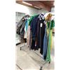 Image 1 : RACK OF SET DEC CLOTHING - DRESSES, COATS, SWEATERS & MORE *RACK NOT INCLUDED*