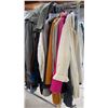 Image 3 : RACK OF SET DEC CLOTHING - DRESSES, COATS, SWEATERS & MORE *RACK NOT INCLUDED*