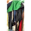 Image 5 : RACK OF SET DEC CLOTHING - DRESSES, COATS, SWEATERS & MORE *RACK NOT INCLUDED*