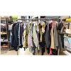Image 2 : RACK OF SET DEC CLOTHING - DRESS SHIRTS, TIES, COATS & MORE *RACK NOT INCLUDED*